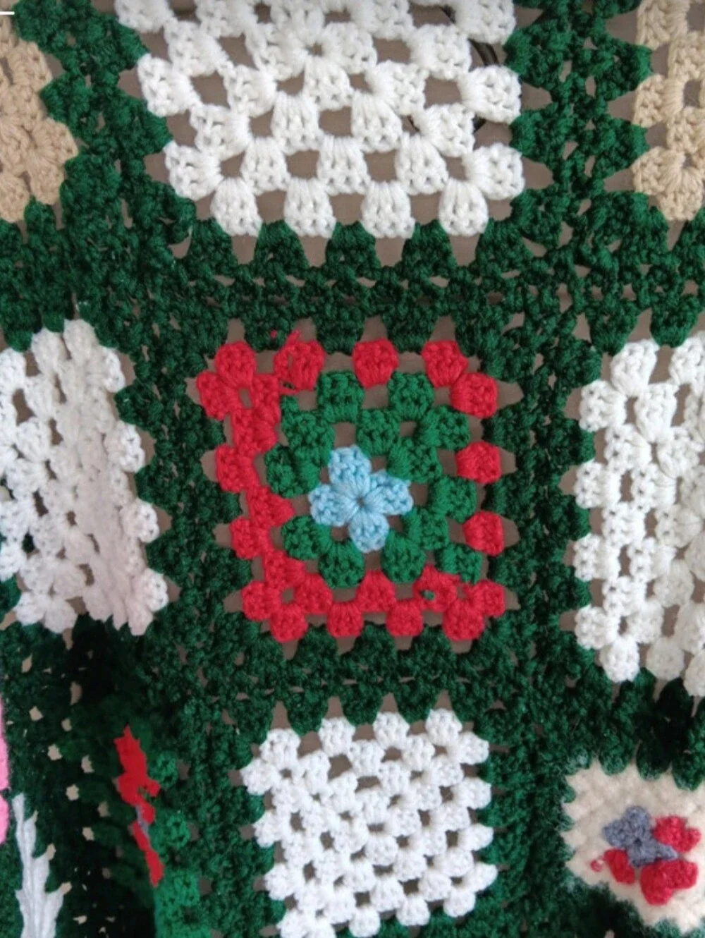 Crochet Granny Square Lap Blanket/Throw 50